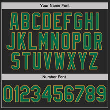 Charger l'image dans la galerie, Custom Black Kelly Green-Old Gold Digital Camo Two Tone Performance Polo Shirt
