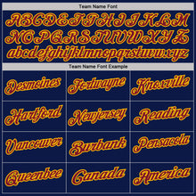 Laden Sie das Bild in den Galerie-Viewer, Custom Navy Crimson-Gold Digital Camo Two Tone Performance Polo Shirt