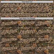 Charger l'image dans la galerie, Custom Camo Brown-Cream Camo Woodland Forest Camouflage Salute To Service Performance Polo Shirt