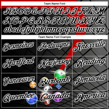 Load image into Gallery viewer, Custom Black Red-White Billiard Balls Performance Polo Shirt