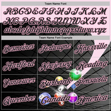 Charger l'image dans la galerie, Custom Black-Light Pink Billiard Balls Performance Polo Shirt