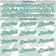 Загрузить изображение в средство просмотра галереи, Custom White-Kelly Green 3D Pattern Abstract Fluid Line Performance Polo Shirt