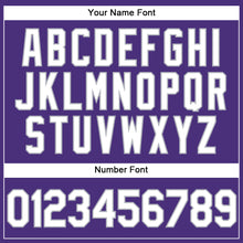 Load image into Gallery viewer, Custom Stitched Purple Gray-Black Sports Pullover Sweatshirt Hoodie