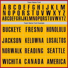 Laden Sie das Bild in den Galerie-Viewer, Custom Red Black-Gold Authentic Baseball Jersey