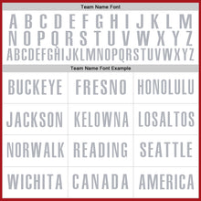 Laden Sie das Bild in den Galerie-Viewer, Custom Red White-Gray Authentic Baseball Jersey