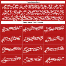 Charger l'image dans la galerie, Custom Stitched Red White Sports Pullover Sweatshirt Hoodie