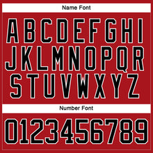 Charger l'image dans la galerie, Custom Red Black-White Hockey Jersey