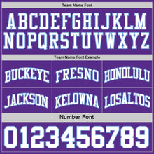 Charger l'image dans la galerie, Custom Purple White-Light Blue Reversible Double Side Sublimation Basketball Suit Jersey