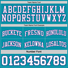 Charger l'image dans la galerie, Custom Purple White-Teal Reversible Double Side Sublimation Basketball Suit Jersey