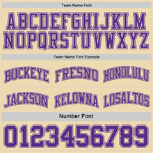 Загрузить изображение в средство просмотра галереи, Custom Reversible Purple Cream Double Side Sublimation Basketball Suit Jersey