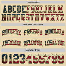 Laden Sie das Bild in den Galerie-Viewer, Custom Reversible Olive Vintage USA Flag Cream-Red Double Side Salute To Service Sublimation Basketball Suit Jersey