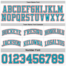 Загрузить изображение в средство просмотра галереи, Custom Reversible Teal White-Red Double Side Sublimation Basketball Suit Jersey