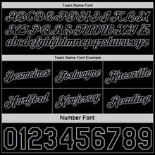 Load image into Gallery viewer, Custom Reversible Black Gray Double Side Star Sublimation Basketball Suit Jersey