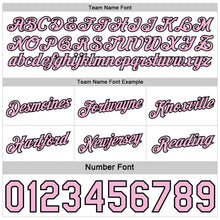 Загрузить изображение в средство просмотра галереи, Custom Reversible Black Light Pink Double Side Star Sublimation Basketball Suit Jersey