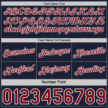 Charger l'image dans la galerie, Custom Reversible Navy Crimson-White Double Side Star Sublimation Basketball Suit Jersey