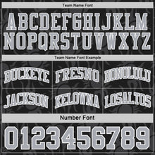 Charger l'image dans la galerie, Custom Black Gray-White Side Panel Stripe Sun Flame Reversible Double Side Sublimation Basketball Set Jersey