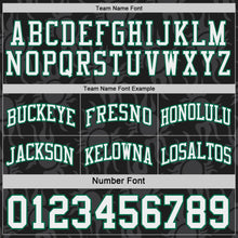 Laden Sie das Bild in den Galerie-Viewer, Custom Black White-Kelly Green Side Panel Stripe Sun Flame Reversible Double Side Sublimation Basketball Set Jersey