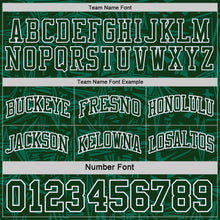 Charger l'image dans la galerie, Custom Green White-Gold Side Panel Stripe Stars Geometric Shatter Starburst Reversible Double Side Sublimation Basketball Set Jersey