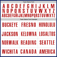 Laden Sie das Bild in den Galerie-Viewer, Custom Royal White-Red Authentic Baseball Jersey