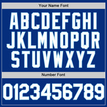 Загрузить изображение в средство просмотра галереи, Custom Royal White-Light Blue Authentic Baseball Jersey