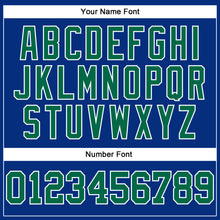 Load image into Gallery viewer, Custom Royal Kelly Green-White Authentic Football Jersey