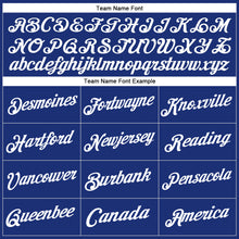 Charger l'image dans la galerie, Custom Stitched Royal White-Red Sports Pullover Sweatshirt Hoodie