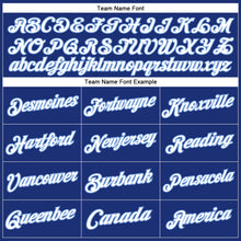 Charger l'image dans la galerie, Custom Stitched Royal White-Light Blue Sports Pullover Sweatshirt Hoodie