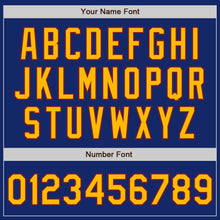 Laden Sie das Bild in den Galerie-Viewer, Custom Royal Gold-Crimson Authentic Baseball Jersey