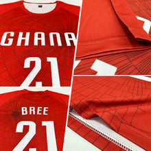Загрузить изображение в средство просмотра галереи, Custom Red White Sublimation Soccer Uniform Jersey