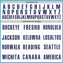 Загрузить изображение в средство просмотра галереи, Custom Sky Blue Navy-White Authentic Baseball Jersey