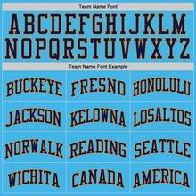 Charger l'image dans la galerie, Custom Sky Blue Navy-Old Gold Authentic Basketball Jersey