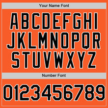 Laden Sie das Bild in den Galerie-Viewer, Custom Orange Black-White Authentic Sleeveless Baseball Jersey