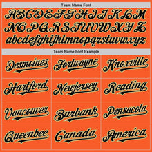 Charger l'image dans la galerie, Custom Orange Black Cream-Old Gold Authentic Sleeveless Baseball Jersey