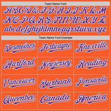 Laden Sie das Bild in den Galerie-Viewer, Custom Orange Purple-White Authentic Sleeveless Baseball Jersey