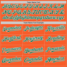 Charger l'image dans la galerie, Custom Orange Kelly Green-White Authentic Sleeveless Baseball Jersey