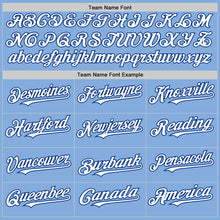 Charger l'image dans la galerie, Custom Light Blue White-Royal Authentic Sleeveless Baseball Jersey