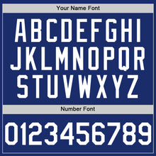 Charger l'image dans la galerie, Custom Royal White Authentic Sleeveless Baseball Jersey