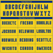 Charger l'image dans la galerie, Custom Gold Royal Sublimation Fade Fashion Soccer Uniform Jersey