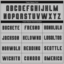 Загрузить изображение в средство просмотра галереи, Custom Gray Black Sublimation Fade Fashion Soccer Uniform Jersey