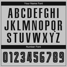 Загрузить изображение в средство просмотра галереи, Custom Gray Black Sublimation Fade Fashion Soccer Uniform Jersey