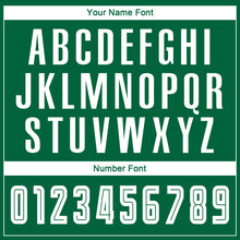 Загрузить изображение в средство просмотра галереи, Custom Kelly Green White-Black Sublimation Fade Fashion Soccer Uniform Jersey