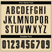 Загрузить изображение в средство просмотра галереи, Custom Cream Black Sublimation Fade Fashion Soccer Uniform Jersey