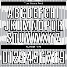 Charger l'image dans la galerie, Custom Gray White-Black Pinstripe Sublimation Soccer Uniform Jersey