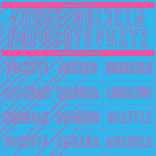 Charger l'image dans la galerie, Custom Sky Blue Pink Lines Sublimation Soccer Uniform Jersey