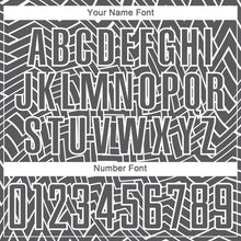 Load image into Gallery viewer, Custom Steel Gray White Lines Sublimation Soccer Uniform Jersey