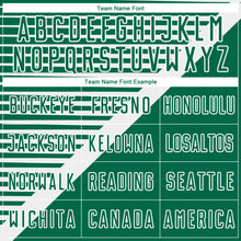 Load image into Gallery viewer, Custom Kelly Green White Stripes Sublimation Soccer Uniform Jersey