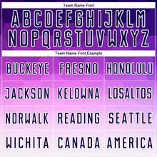 Laden Sie das Bild in den Galerie-Viewer, Custom Dark Purple White Gradient Hexagons Pattern Sublimation Soccer Uniform Jersey