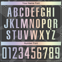 Загрузить изображение в средство просмотра галереи, Custom Black Gradient-Gray Curve Lines Sublimation Soccer Uniform Jersey