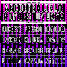 Load image into Gallery viewer, Custom Black Purple-Pink Lines Sublimation Soccer Uniform Jersey