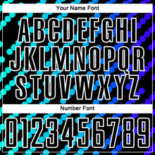 Charger l'image dans la galerie, Custom Black Sky Blue-Royal Lines Sublimation Soccer Uniform Jersey